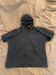 Adidas Z.N.E. Full Zip Hoodie; Dark Grey Gray; Pre-Owned; XXL - Picture 1 of 4