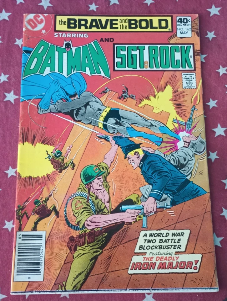 Brave & The Bold # 162 FN DC Comics Batman and Sgt. Rock  vs The Iron Major - Image 1 of 1