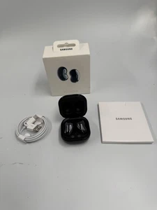 Samsung Galaxy Buds Live SM-R180 Bluetooth True Écouteurs Sans Fil Noir, Excellent - Photo 1 sur 4