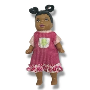 Barbie Happy Family Neighborhood Nikki Doll African American 3" NO Shoes - Picture 1 of 2