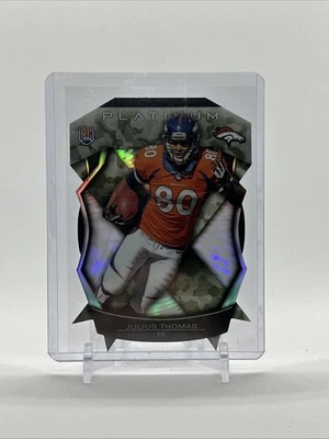 2014 Topps Platinum - Ribbon Die-Cuts Julius Thomas #BSDC-JT STS Camo - Image 1 of 2