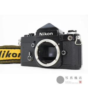[NEAR MINT /Strap] Nikon F2 Eye Level Black Body SLR 35mm Film Camera From JAPAN - Picture 1 of 13