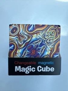 Multi-Shaped Changeable Magnetic Shifting Cube Puzzle Box - Flame Pattern - Picture 1 of 3