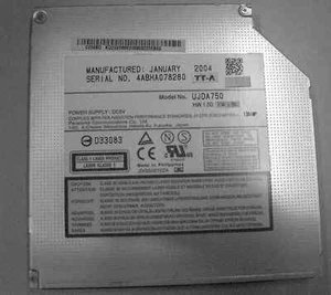 LETTORE DVD MASTERIZZATORE CD IDE PANASONIC MODELLO UJDA750 PER NOTEBOOK  - Imagen 1 de 1