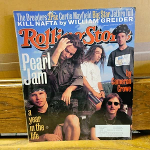 ORIGINAL Pearl Jam a year in the life Rolling Stone Issue 668 October 28 1993 - Picture 1 of 3