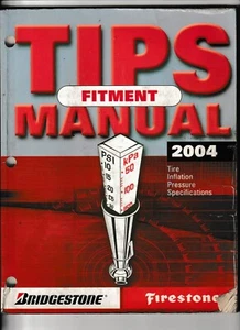 2004 Bridgestone / Firestone TIPS Manual - Picture 1 of 1