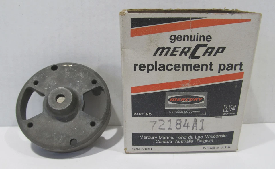 NOS Mercury Motorguide Retainer and bearing assembly, nose 72184A1 72185 - Image 1 of 1