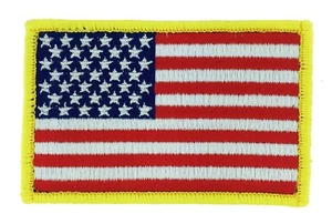 U.S.A. uniform flag patch (Color) Pack of 3 - Picture 1 of 2
