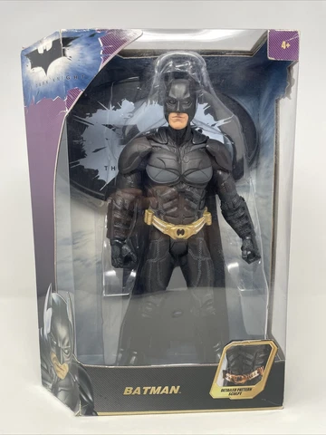 The Dark Knight 12" Batman Model with Stand from Mattel 1/6 Scale Christian Bale Cover