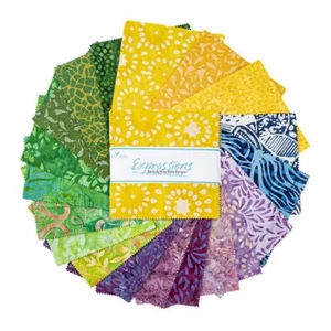 Expressions Batiks Meadow 5" Stacker includes 42 pieces - Picture 1 of 2