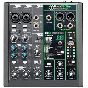 MACKIE PRO FX6 V3 6-Channel Professional Effects Mixer with USB - NEW - Picture 1 of 5