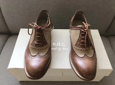 NOVO Sapato Brogues Feito à Mão NDC Tamanho 6 - Imagem 1 de 4
