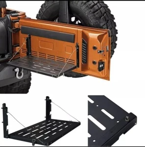 FOLDABLE TAILGATE SINGLE TABLE TRAY COMPATIBLE FIT JEEP WRANGLER JK & TJ 2&4 DRS - Bild 1 von 11