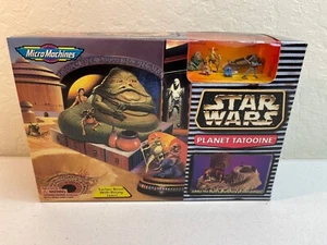 1996 Star Wars Micro Machines Planet Tatooine Playset By Galoob 65858 - Picture 1 of 10
