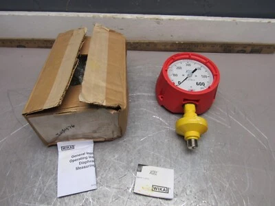 FGW WIKA M933.D1.P600PX.LM.N4.MO.MO.68.FS1.LSG.XSPEC 52729975 XSEL PROCESS GAUGE - Image 1 of 4