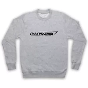 STARK INDUSTRIES UNOFFICIAL TONY IRON MAN MARVEL HERO ADULTS UNISEX SWEATSHIRT - Picture 1 of 11