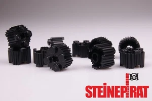 LEGO® 10x 92947 *NUEVO* piedra estriada redonda / estriada / ranurada / negra 6024730 - Imagen 1 de 3