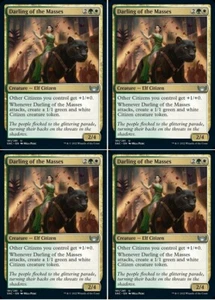 MTG - 4x DARLING OF THE MASSES - Streets of New Capenna (U) - Picture 1 of 1