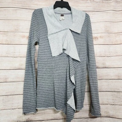 Chaqueta Free People WE THE FREE ANTHROPOLOGIE Rayas Flujo y Flujo Talla M Cremallera Foto 1 de 4