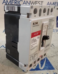 NEW - EATON FD3040BP10 FD3040 40 Amp 600 VAC 3 Pole 35ka@480v Circuit Breaker - Picture 1 of 8