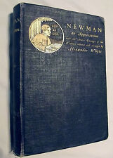 Newman An Appreciation AlexanderWhyte 1901 OriginalLetter Facsimile Frontispiece