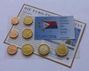 Francia, Saint Martin Euro Pattern set 2009, esemplare-sonda-essai-prototipo - Foto 1 di 5