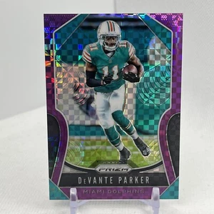 2017 Panini Prizm Purple Power Checker Prizm /49 Devante Parker #35 - Picture 1 of 6