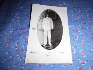 Old Postcard ? RI 1909 Surgeon on ? Ship Byron - Picture 1 of 2