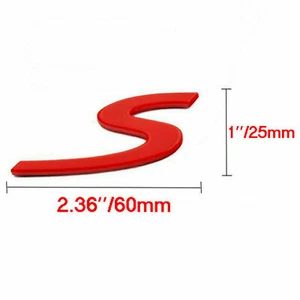 S-Emblem Heckkofferraum-Emblem DE NEU - Bild 1 von 3