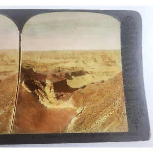 Antique Stereoview, Panoramic View from Bright Angel, Grand Canyon Late 1800s