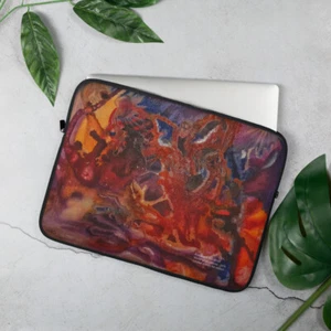 Custodia per laptop - Artista F. Violi - 60x50 olio su tela - Edizione limitata 1975 - Foto 1 di 3