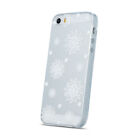 Weihnachten Back Case Hülle Handy Tasche Schale Huawei P8 Lite 2016 Snowflake 3