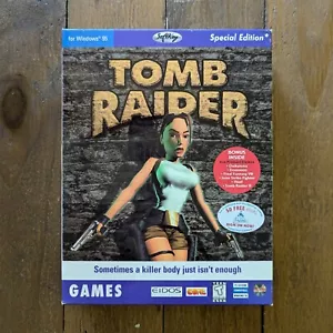 Sealed NIB Vintage Tomb Raider Special Edition Windows 95 PC Computer Game - Picture 1 of 13