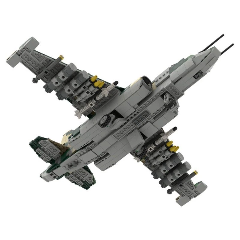 MOC-67589 Su-25 Aircraft Military 900 Pieces Building Blocks Toys Set - Image 1 of 4