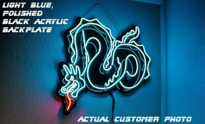 YESTERYEAR PROPS & MODELS REAL NEON Dragon Sign Prop Replica from Blade Runner