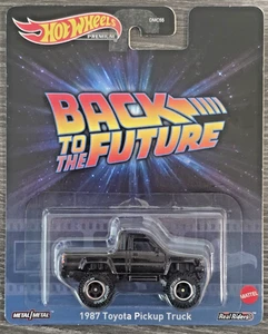 HOT WHEELS 2023 PREMIUM " BACK TO THE FUTURE " 1987 TOYOTA PICKUP TRUCK 4X4 - Picture 1 of 4