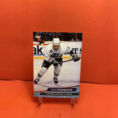 1992-93 Fleer Ultra Geoff Sanderson #75 EX🦄 - Image 1 of 2