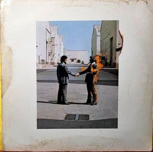 Pink Floyd: Wish You Were Here 1975 Columbia 33453 LP 80s Reissue (VINYL VG++) - Picture 1 of 3