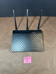 ASUS RT-N66U Gigabit 4 Port Wi-Fi Router Dual-Band Wireless-N900 No Power Cord - Picture 1 of 9