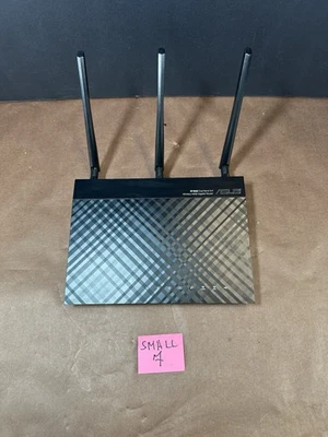 ASUS RT-N66U Gigabit 4 Port Wi-Fi Router Dual-Band Wireless-N900 No Power Cord - Image 1 of 4