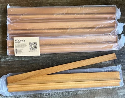 Yellow Mountain Imports 18” Classic Chestnut Wooden Mahjong Racks W/Pushers- 4 - Image 1 of 2