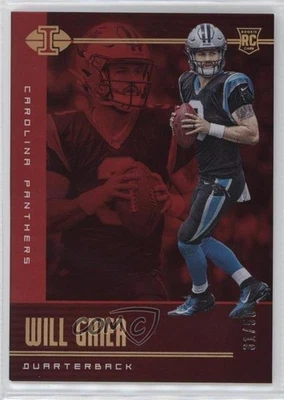 2019 Panini Illusions Red /50 Will Grier #96 Rookie RC - Image 1 of 2
