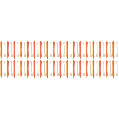  3 Count Dauerwellenwickler Lockenwickler Gummiringe Selbsthaftend - Bild 1 von 4