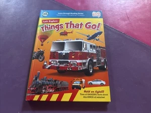 LeapFrog Tag Pen + LeapReader book — LET’S EXPLORE THINGS THAT GO! - Picture 1 of 9