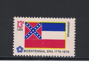 #1652 - "Old Design" Mississippi Flag Stamps Unused - Wholesale Lot (100) - Picture 1 of 1