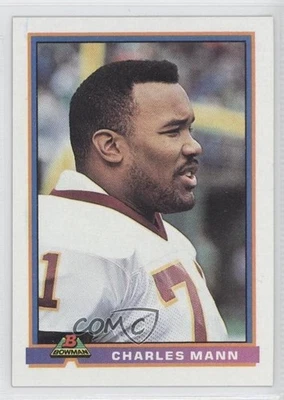 1991 Bowman Charles Mann #529 - Image 1 of 2