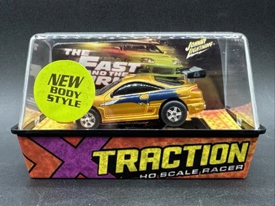2005 Johnny lightning xTraction HO Scal Fast and Furious GOLD MITSUBISHI ECLIPSE - Image 1 of 4