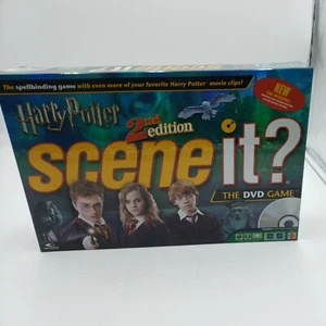 Harry Potter "Scene It" 2nd Edition Game by Mattel - 2007 - Camp Game Night - Picture 1 of 12