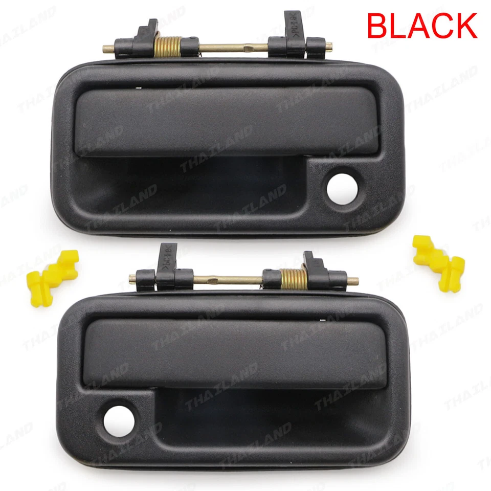 Pair Black Outer Door Handle For Isuzu Rodeo TFR'92-'97 Dragon Eyes 1992 '97 - Изображение 1 из 4