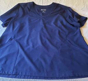 Maevn Matrix Impulse Scrub Top Damen Polyestermischung marineblau Größe 2XL Stil #4510 - Bild 1 von 9